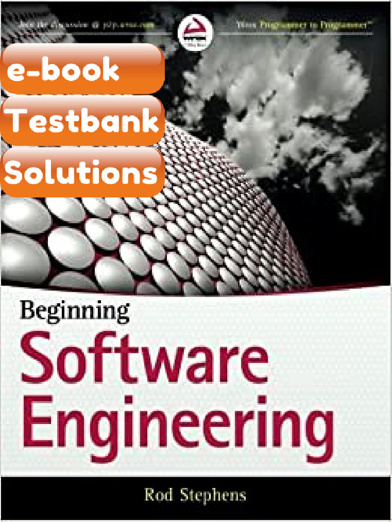 Testbank Beginning Software Engineering by Rod Stephens Download | PDF ...