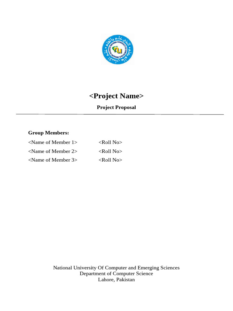 Project Proposal Template | PDF