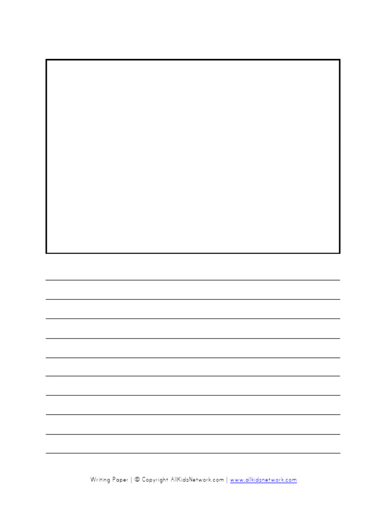 Writing Paper Small Lines Picture 1 | PDF