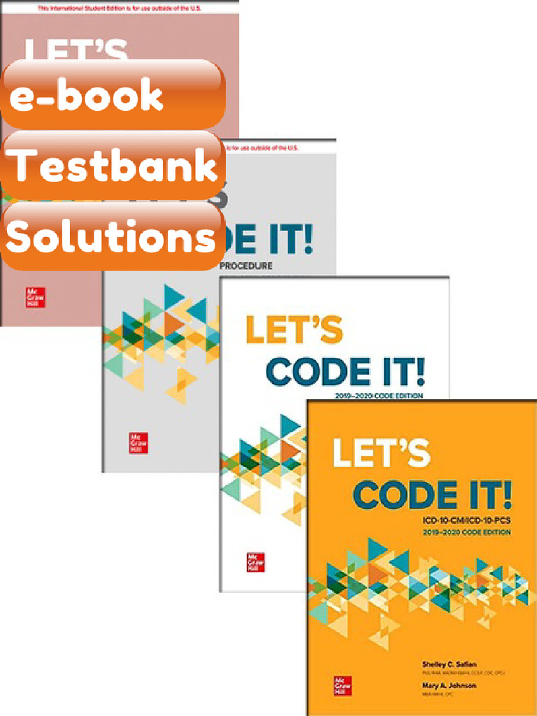 Testbank Lets Code It 20192020 Total 4 Books Download | PDF ...