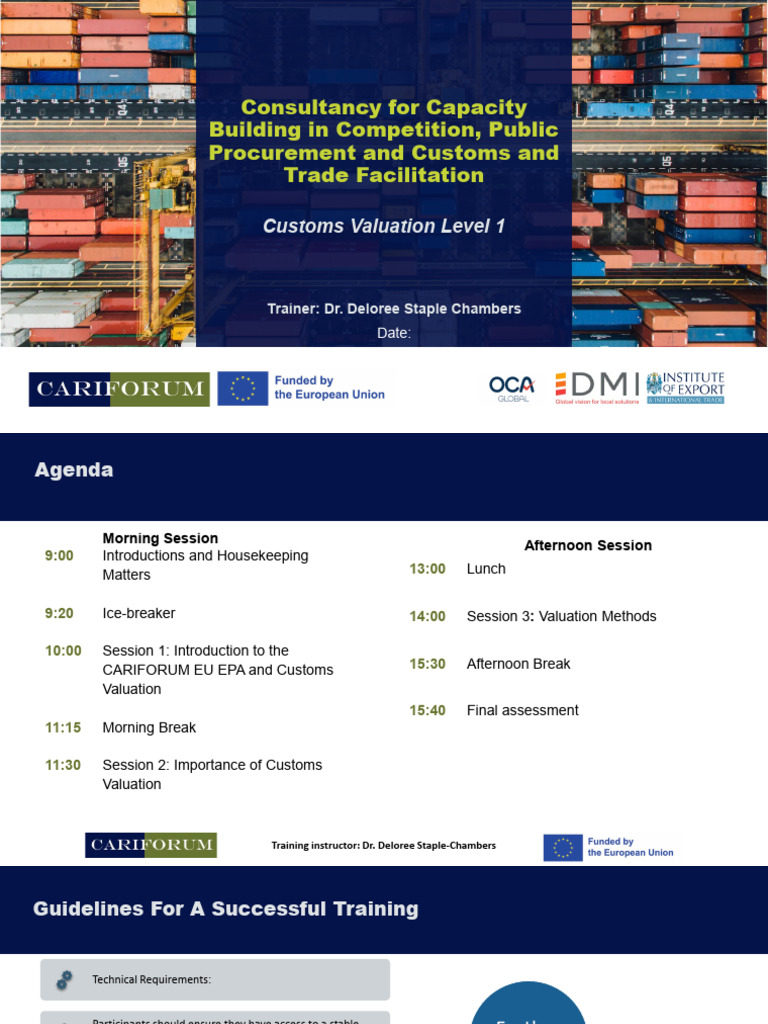 Customs Valuation - Level 1 | PDF | Taxes | Tariff