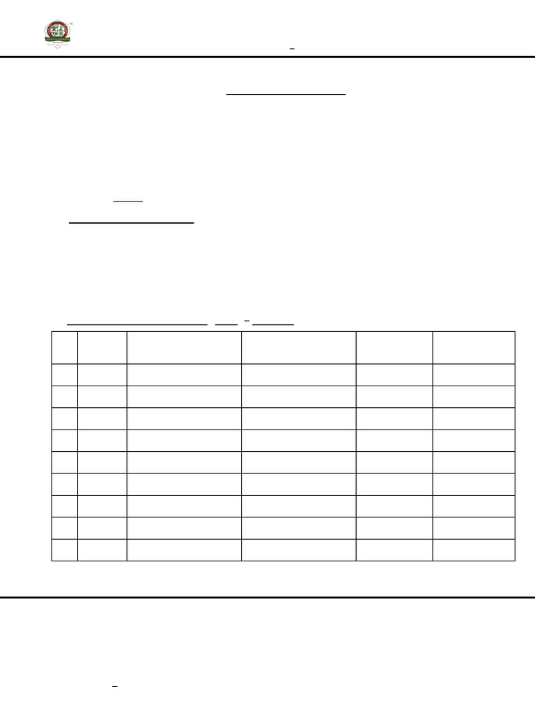 CBIT Registration Form | PDF
