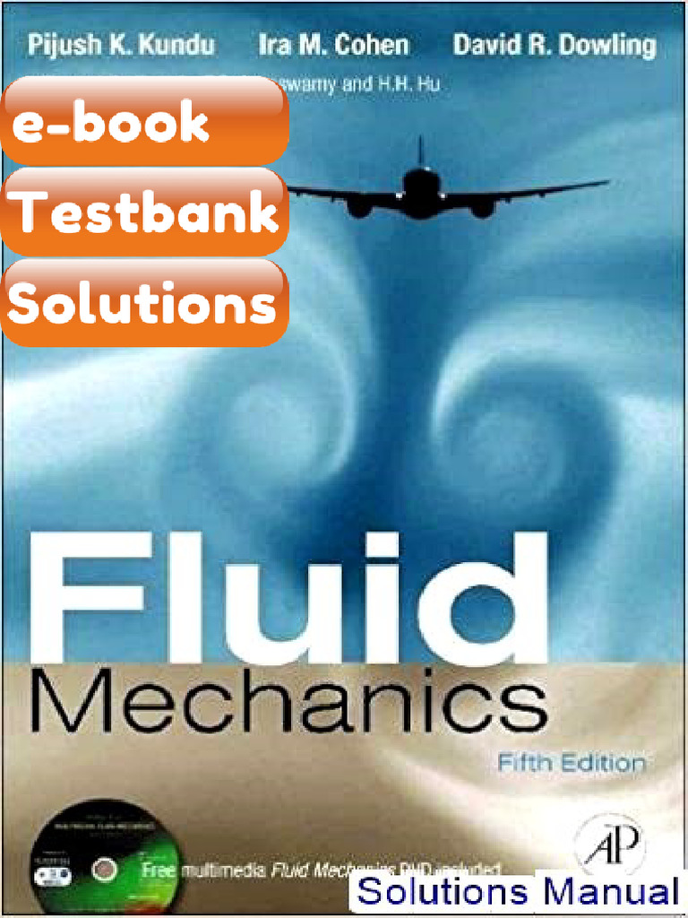 Testbank Fluid Mechanics 5th Edition Kundu Ebook Solutions | PDF ...