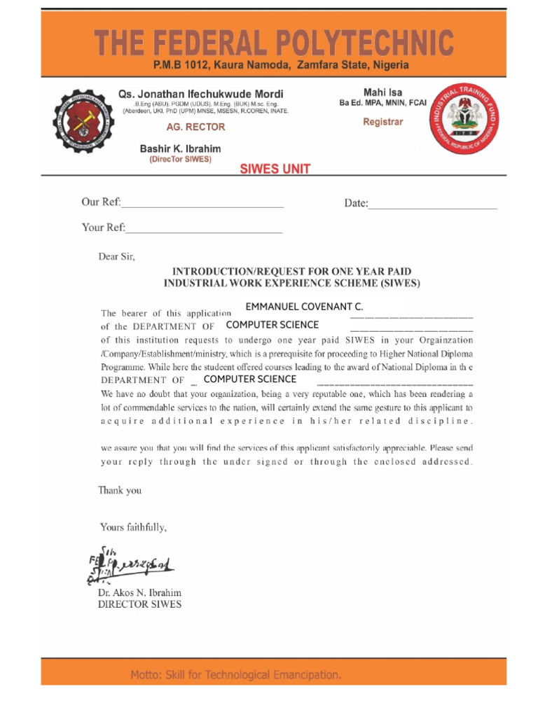 My IT Letter | PDF