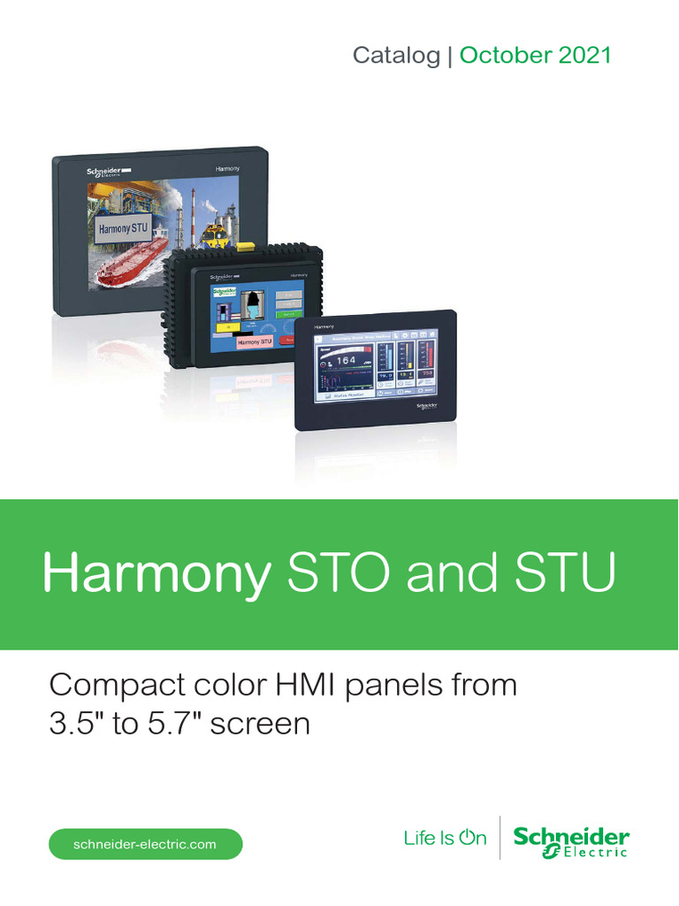Catálogo Harmony STO and STU | PDF | User Interface | Automation