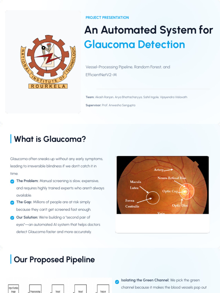Automated Glaucoma Detection | PDF | Sensitivity And Specificity | Glaucoma