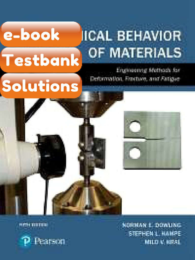 Testbank Mechanical Behavior of Materials 5th Edition 5th Edition by ...