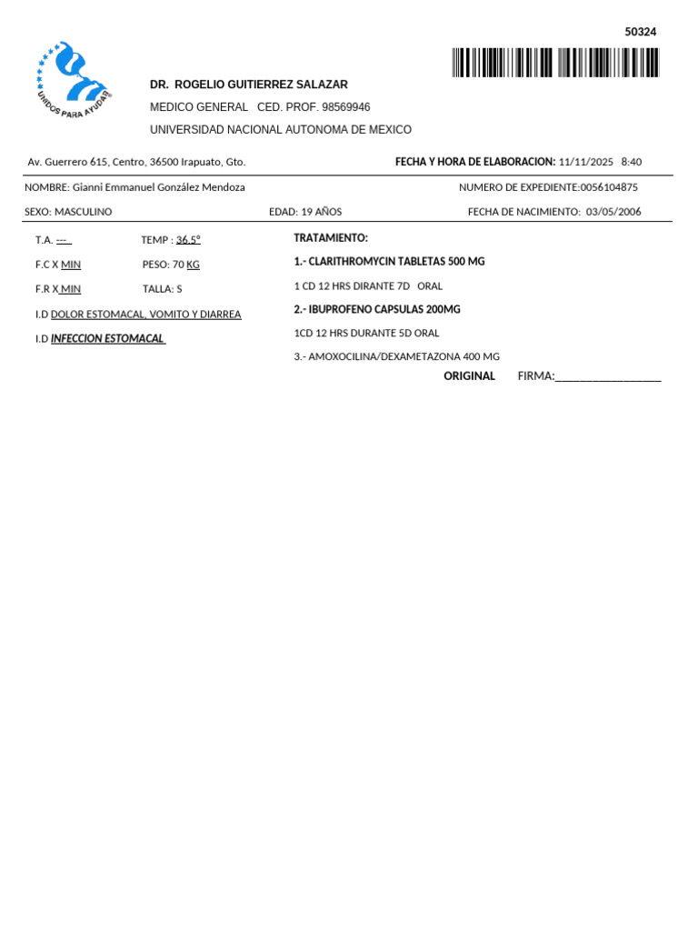 724748993 Receta Simi Editable | PDF