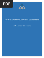 IFoA Examination Handbook 2023 | PDF | Microsoft Excel | Microsoft Word
