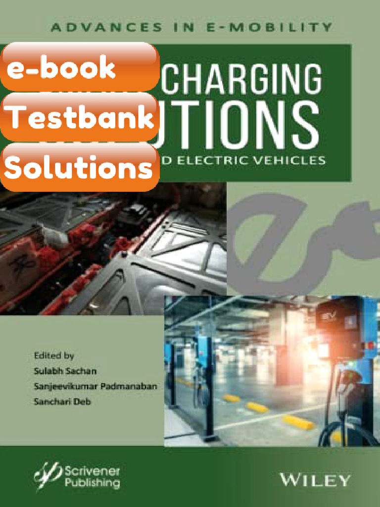Testbank Smart Charging Solutions for Hybrid and Electric Vehicles 1st ...