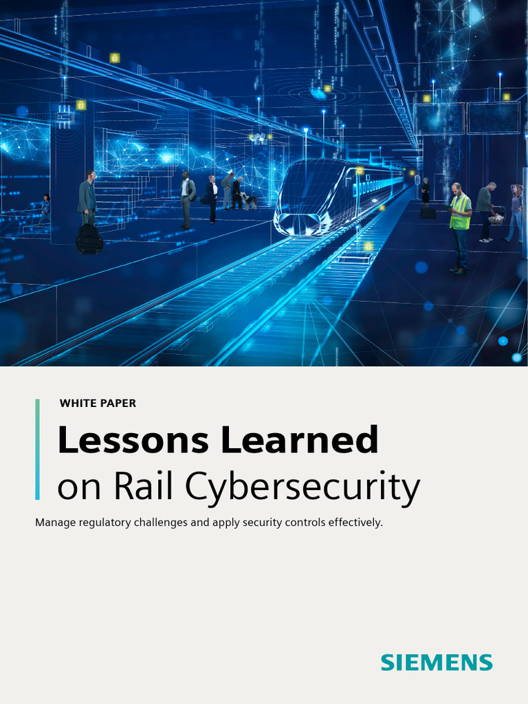 Siemens Mobility Whitepaper Rail Cybersecurity | PDF | Computer ...