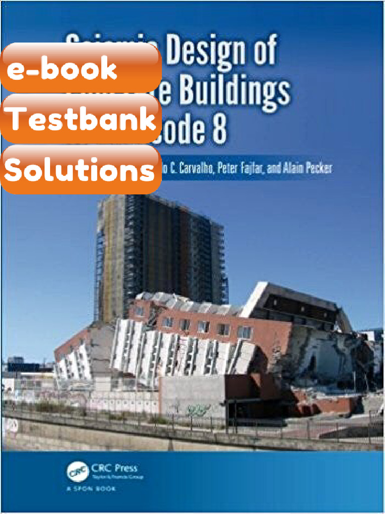 Testbank Seismic Design of Concrete Buildings to Eurocode 8 1st Fardis ...