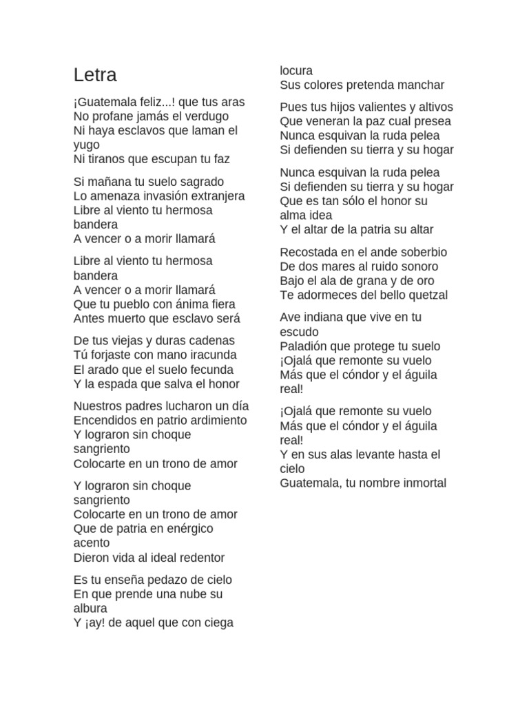 Letra1 | PDF