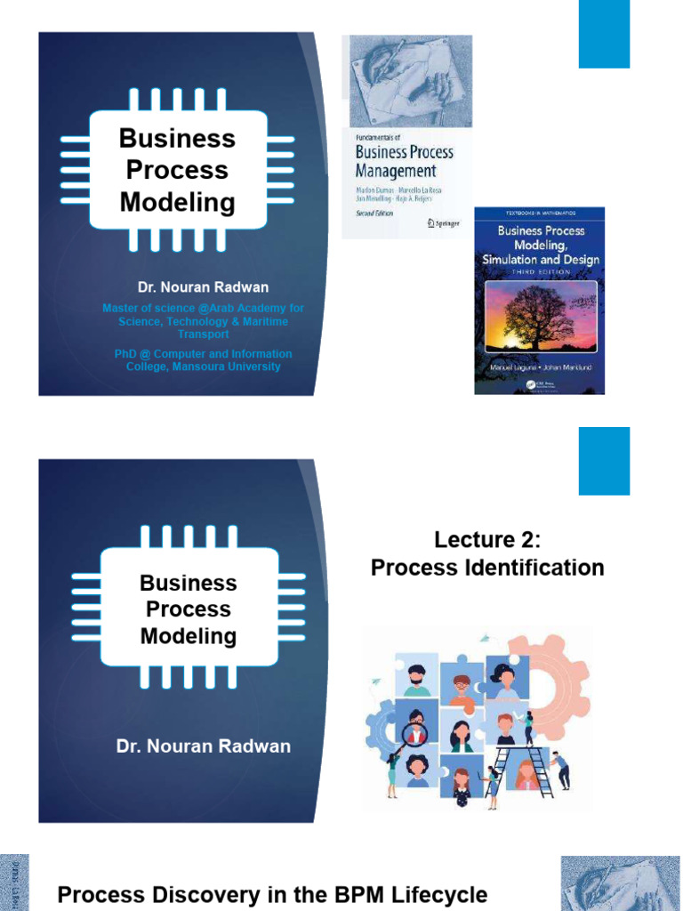Lecture 2 BPM | PDF | Enterprise Architecture | Business Process
