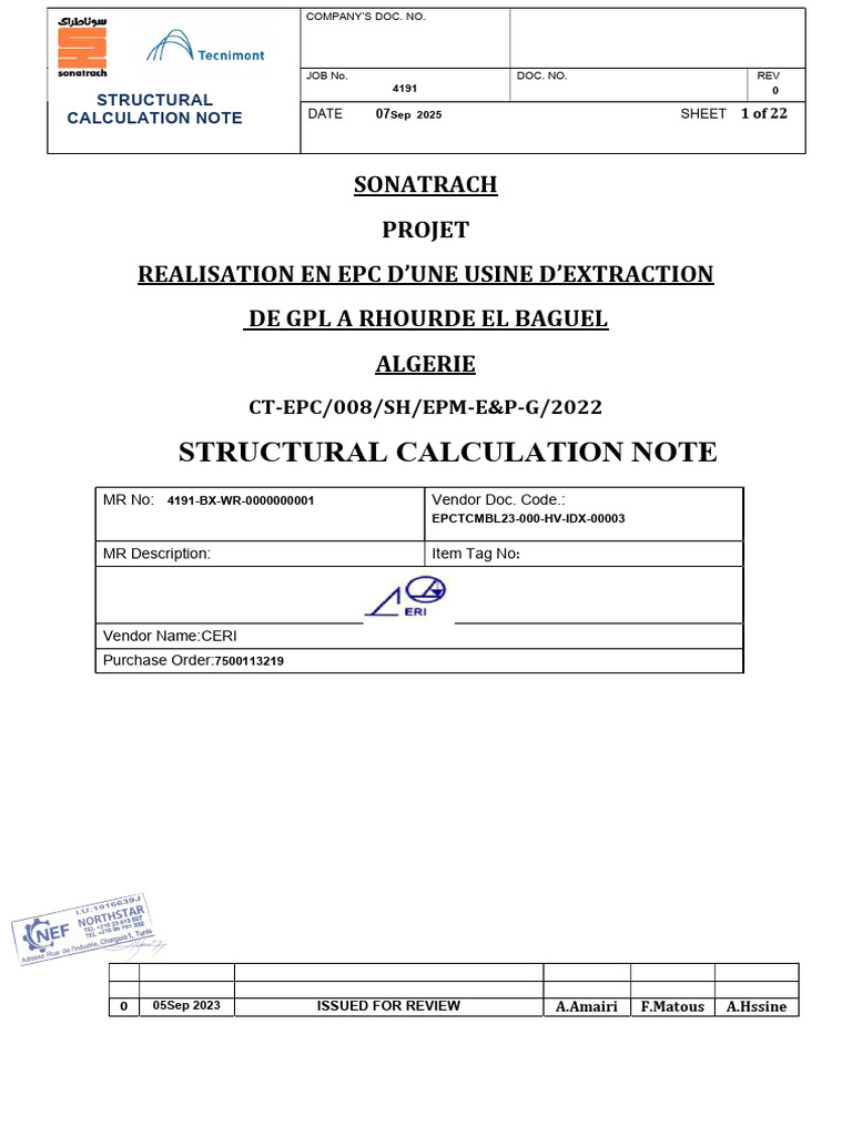 Scaffolding Structural Calculation Note | PDF | Truss | Bending