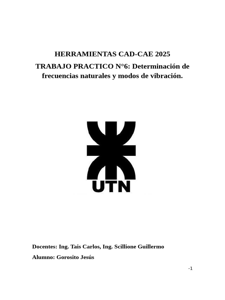 TP N6 CAD CAE | PDF
