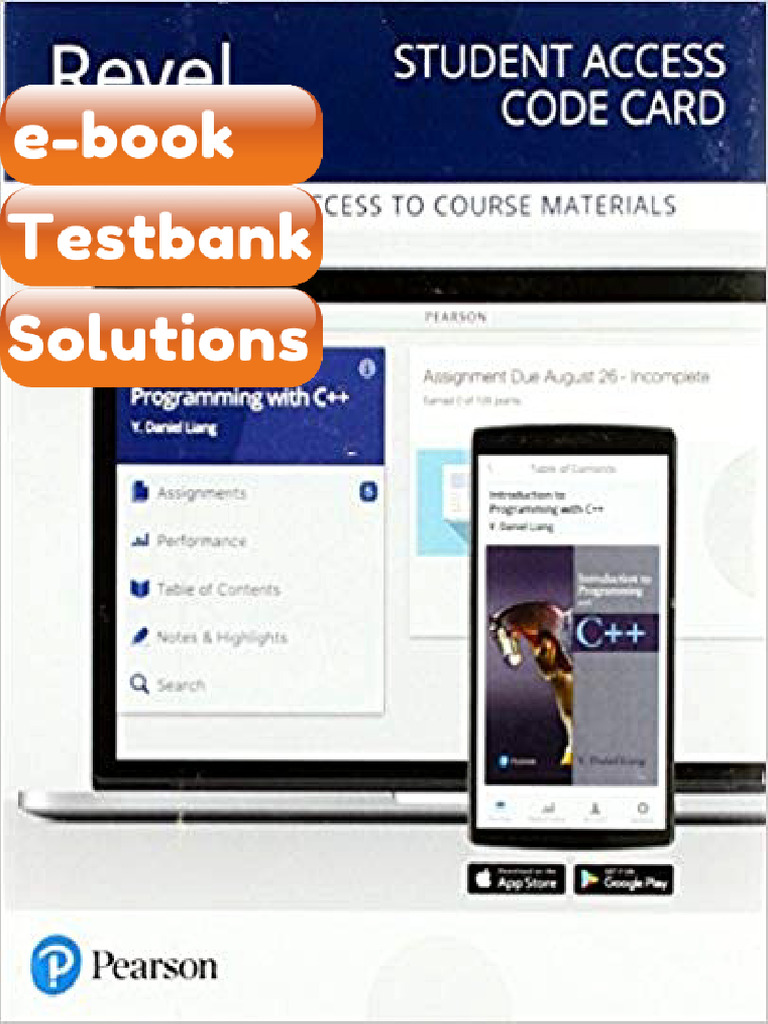 Testbank Introduction to C Programming and Data Structures 4th Edition ...