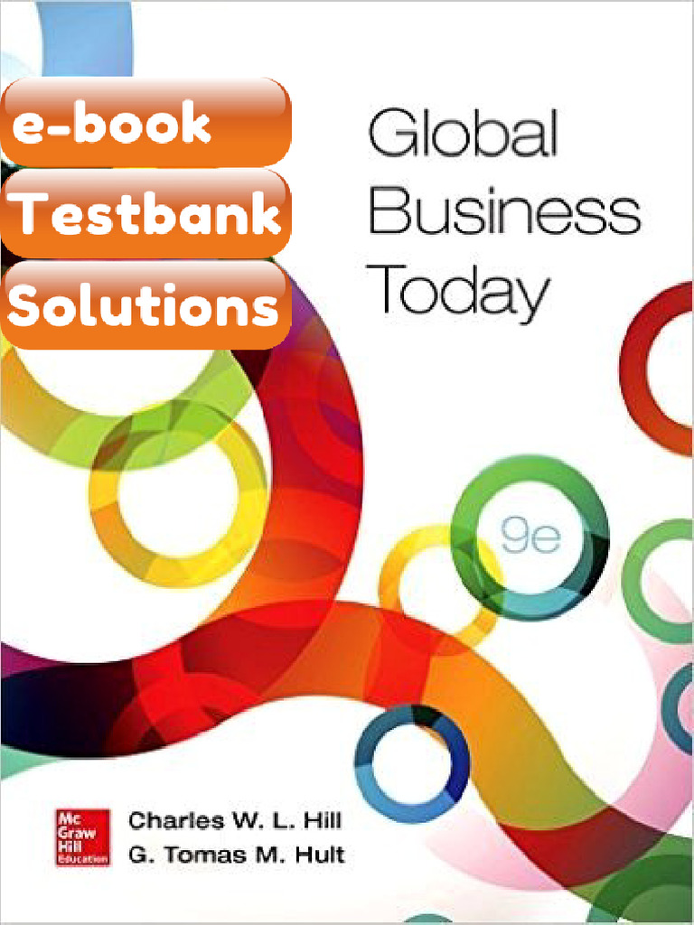 Testbank ETextbook 9789814738255 Global Business Today 9th Edition Fast ...