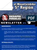 Newsletter Nº3 Desafío Peñuelas