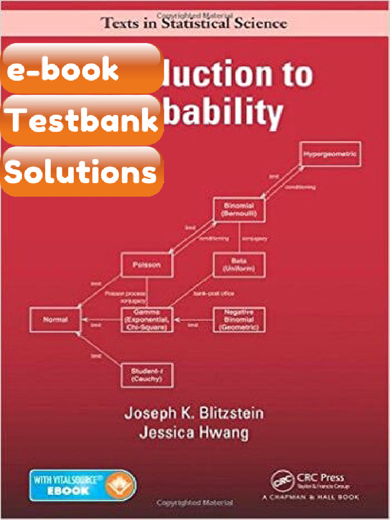 Testbank Introduction To Probability 1st Blitzstein Ebook Solutions ...