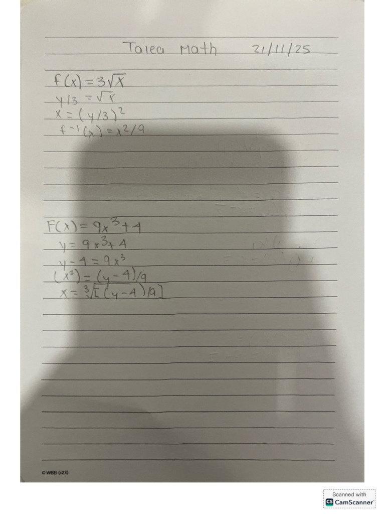 Tarea Math | PDF