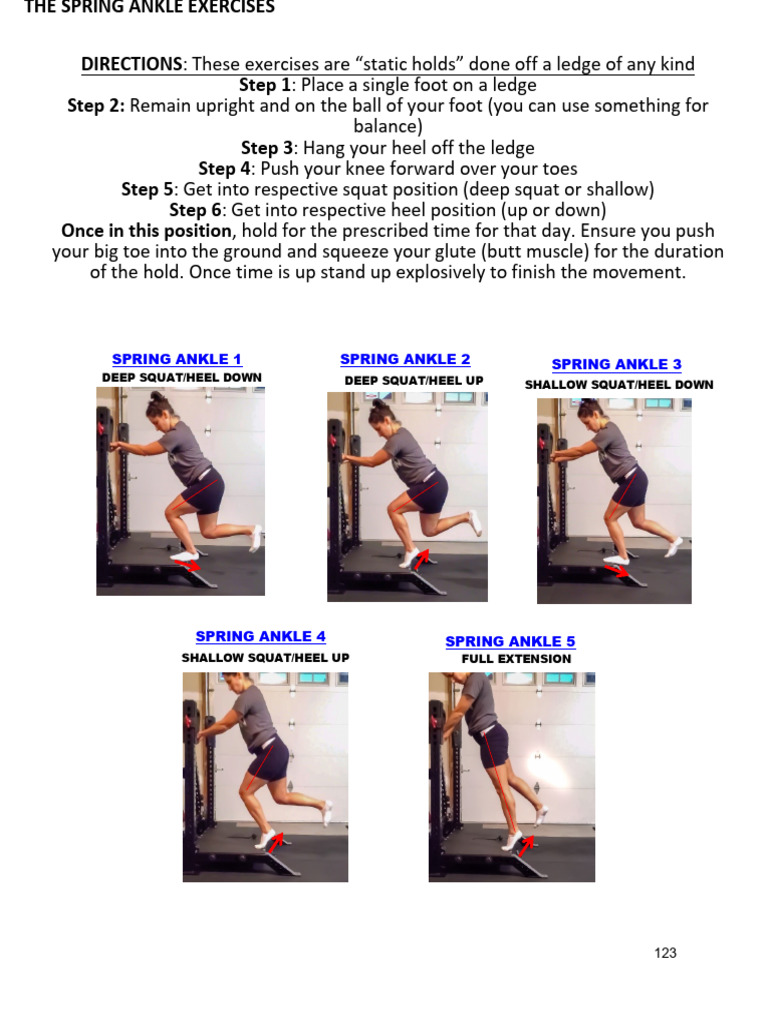 Spring Ankle | PDF