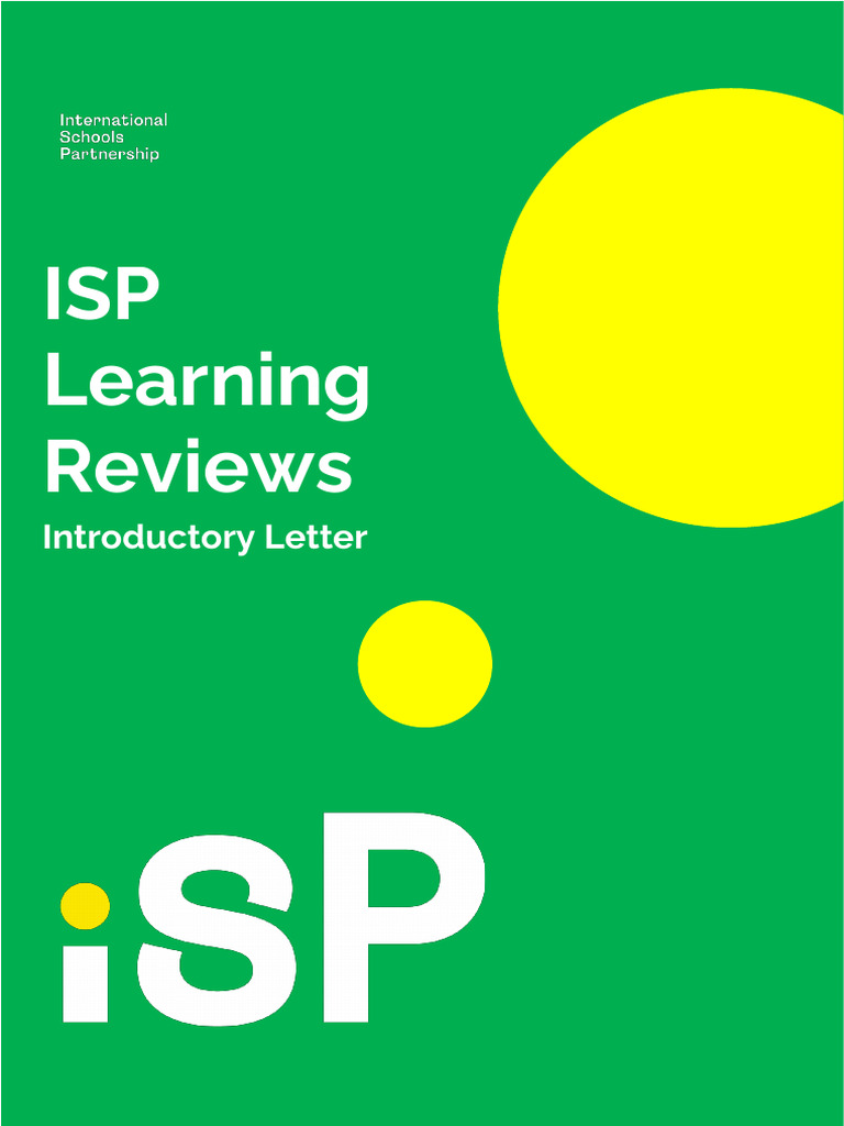 Welcome letter | PDF | Learning | Cognition