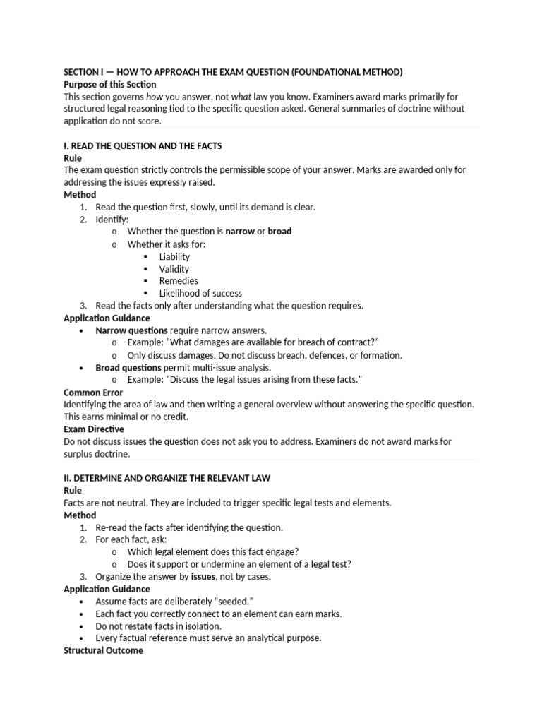 How To Answer Exam Questions | PDF | Justice | Crime & Violence