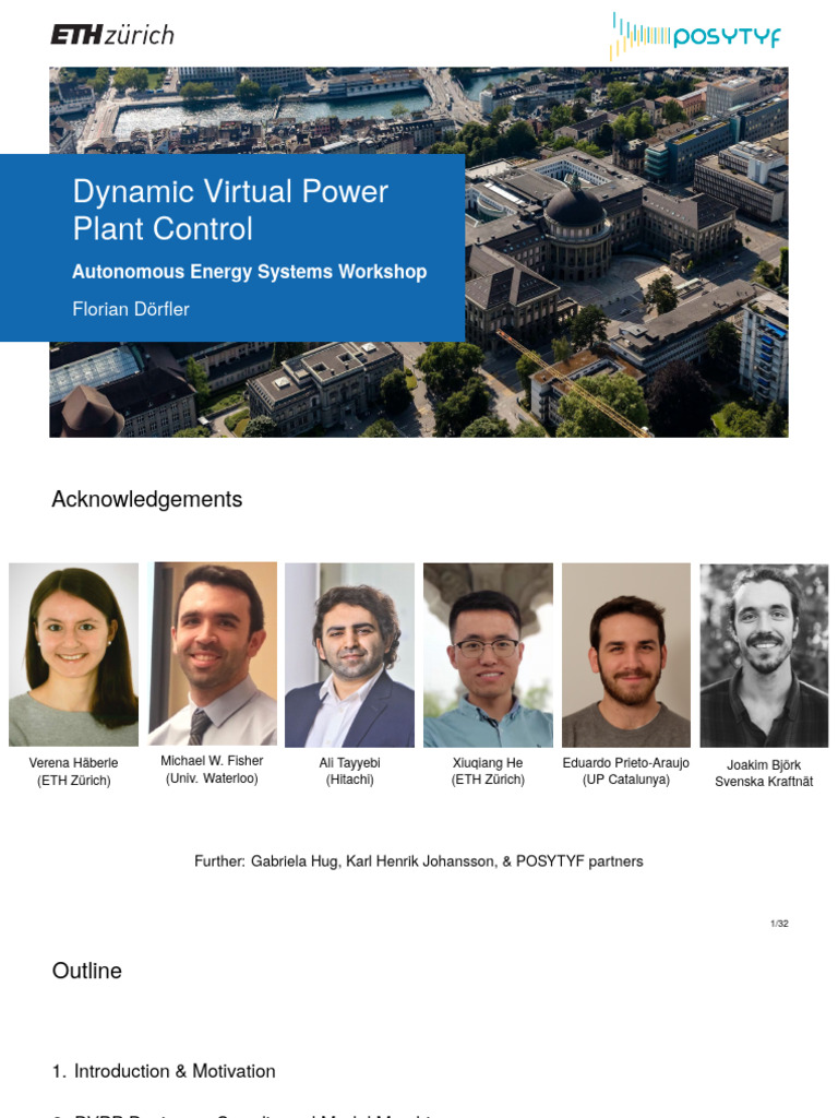 Dynamic Virtual Power Plant Control | PDF | Electrical Grid | Power ...