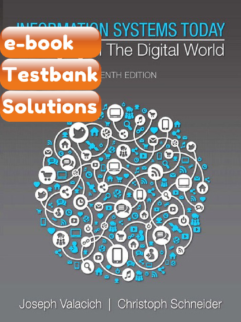 Testbank Information Systems Today Managing in the Digital World 7th ...