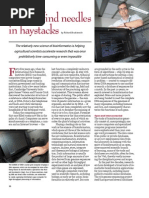 RT Vol. 4, No. 1 How to find needles in haystacks