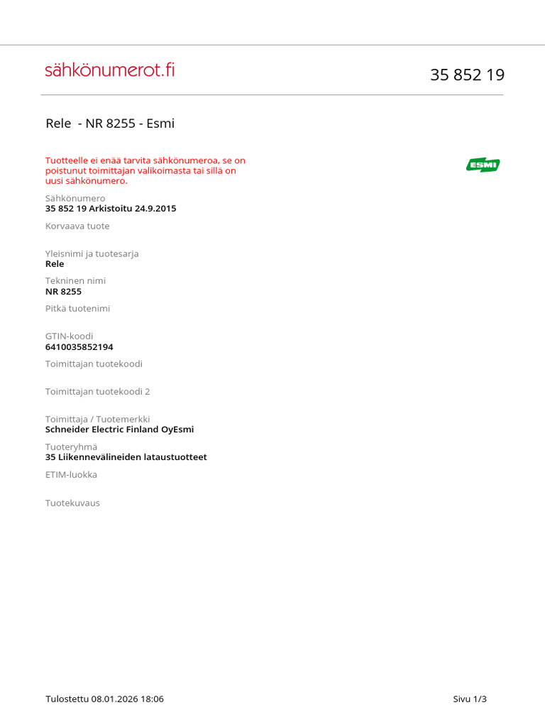 Snro 20260108 | PDF