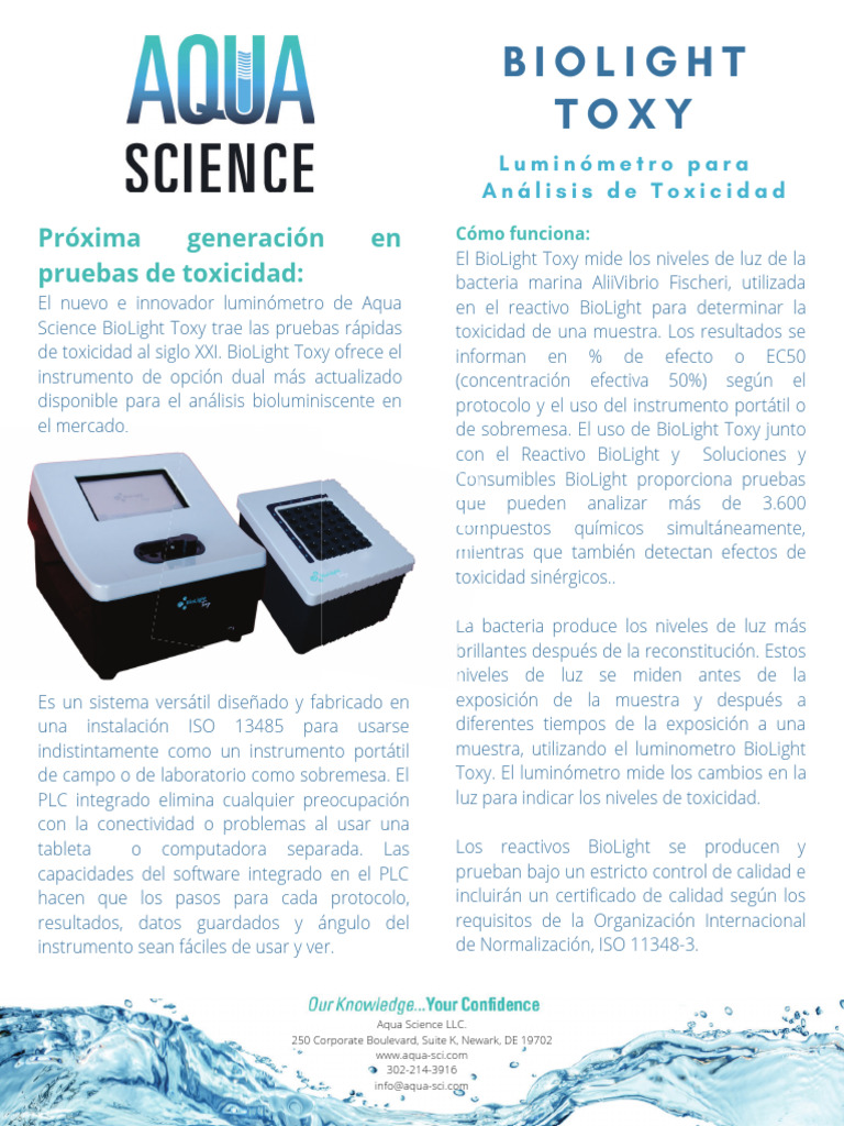 BS-BioLight Toxy Profile Spanish 4.18 | PDF | Informática