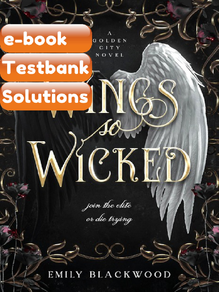 Testbank Wins So Wicked Rivas to Loves Dark Fantasy Romance Golden City ...