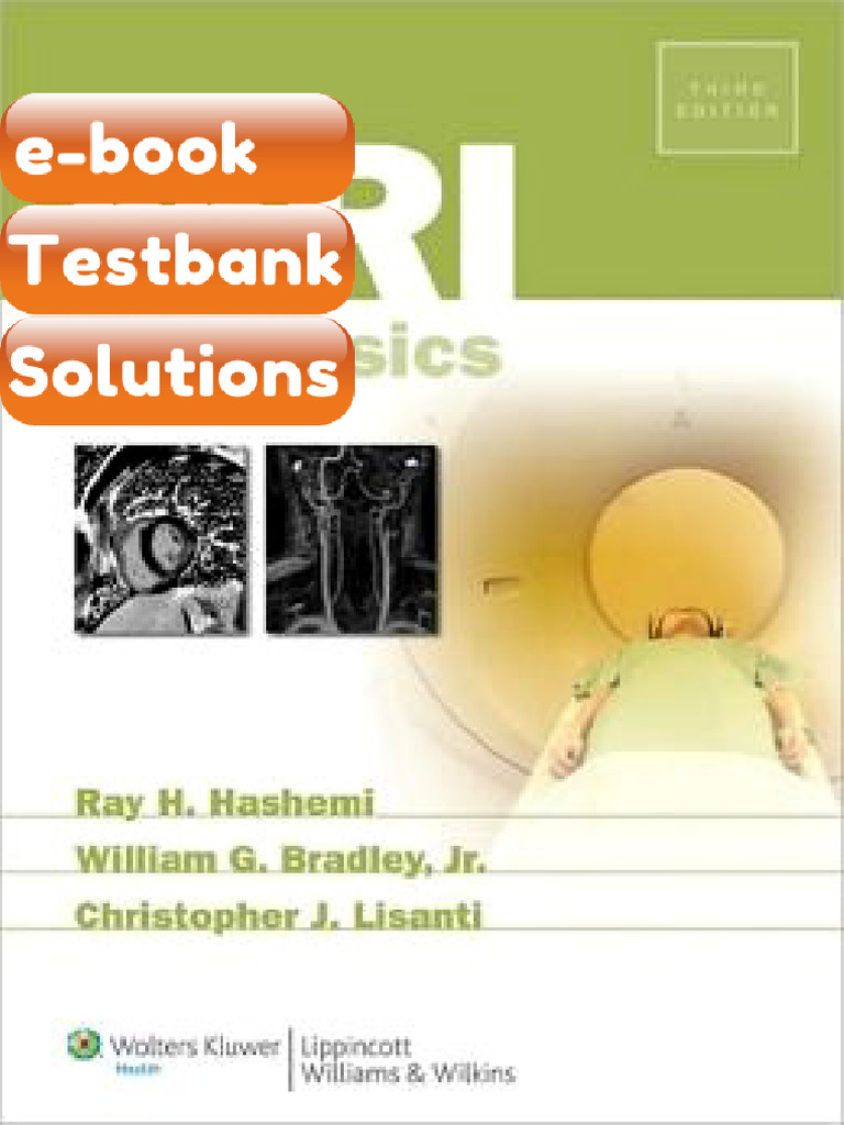 Testbank MRI The Basics 3rd Edition Download | PDF | Subscription ...