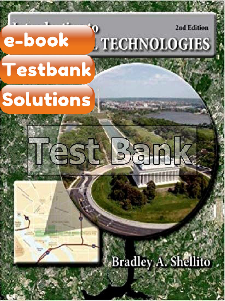 Testbank Introduction To Geospatial Technologies 2nd Edition Shellito ...