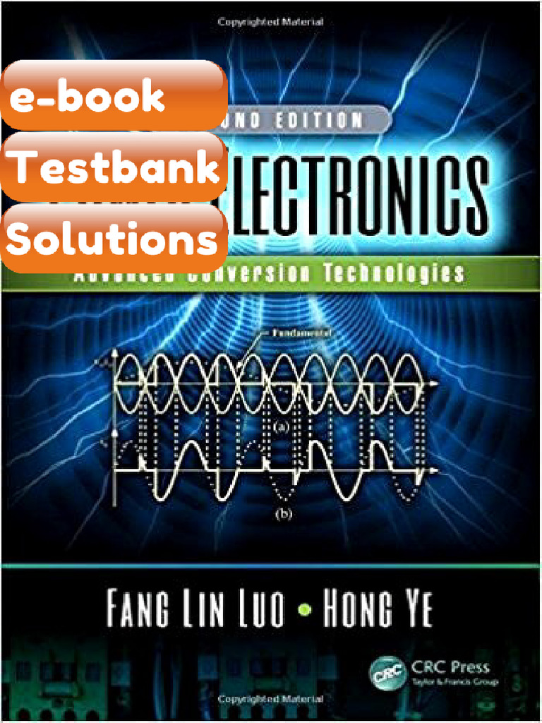 Testbank Power Electronics Advanced Conversion Technologies 2nd Luo ...