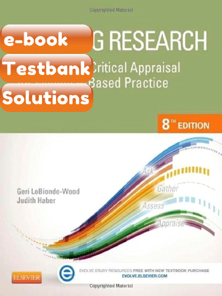 Testbank Nursing Research Methods and Critical Appraisal For ...