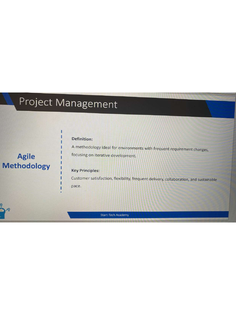 Project Management Agile Methodology | PDF