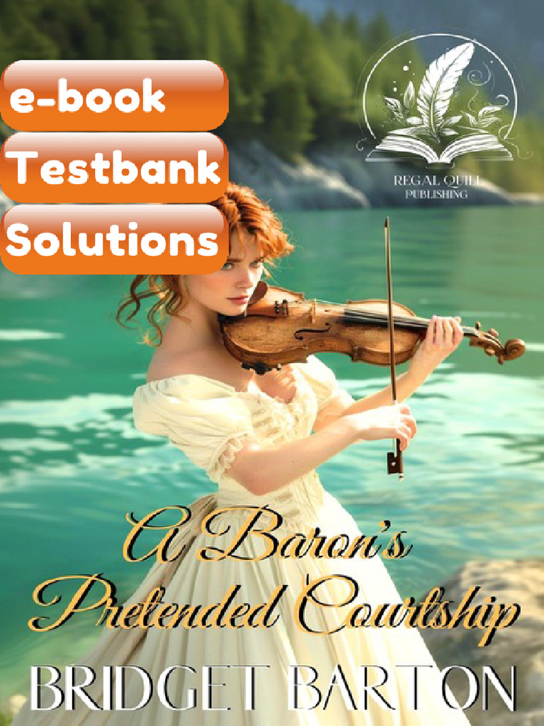 Testbank a Barons Pretended Courtship Historical Regency Romance Novel ...