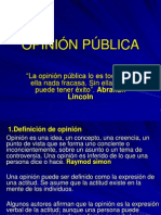 Opinión Pública