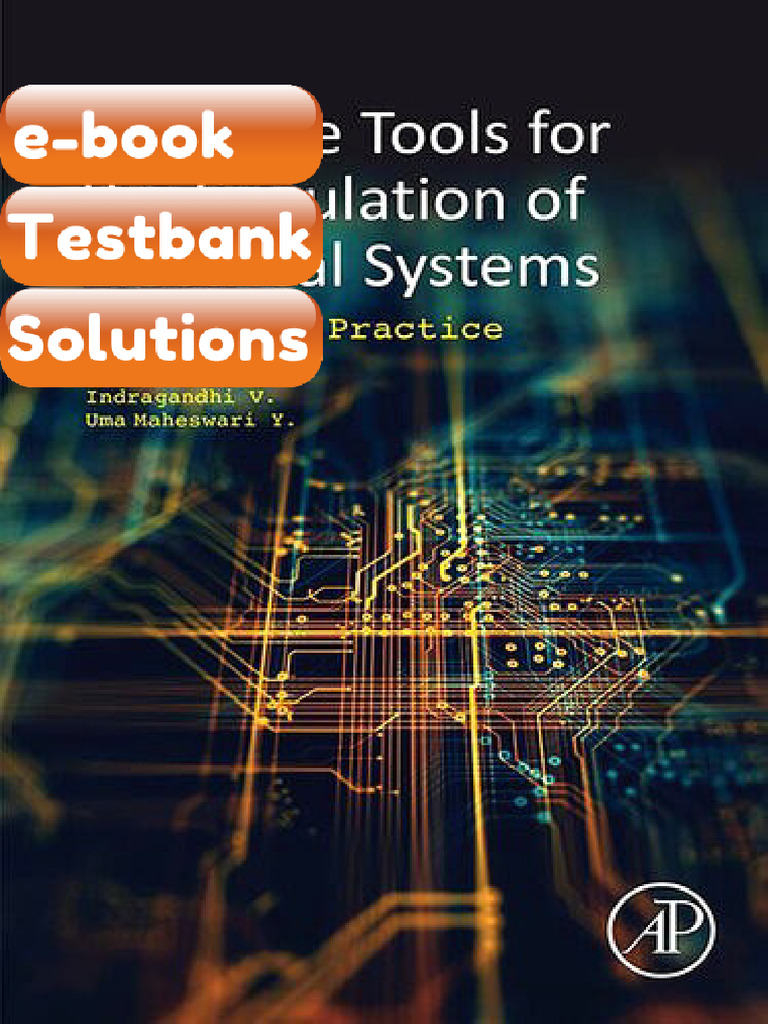 Testbank Software Tools for the Simulation of Electrical Systems 1st ...