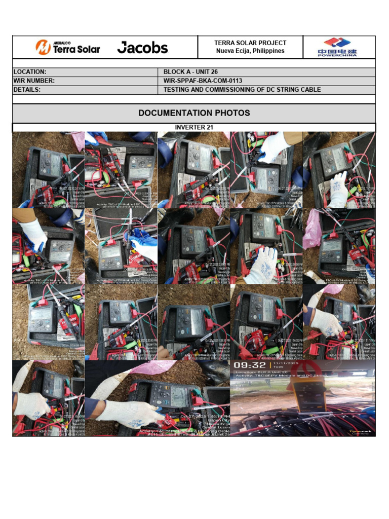 Dc Ir Test Doc Photos - 0113 | PDF | Electronic Engineering | Solar Energy