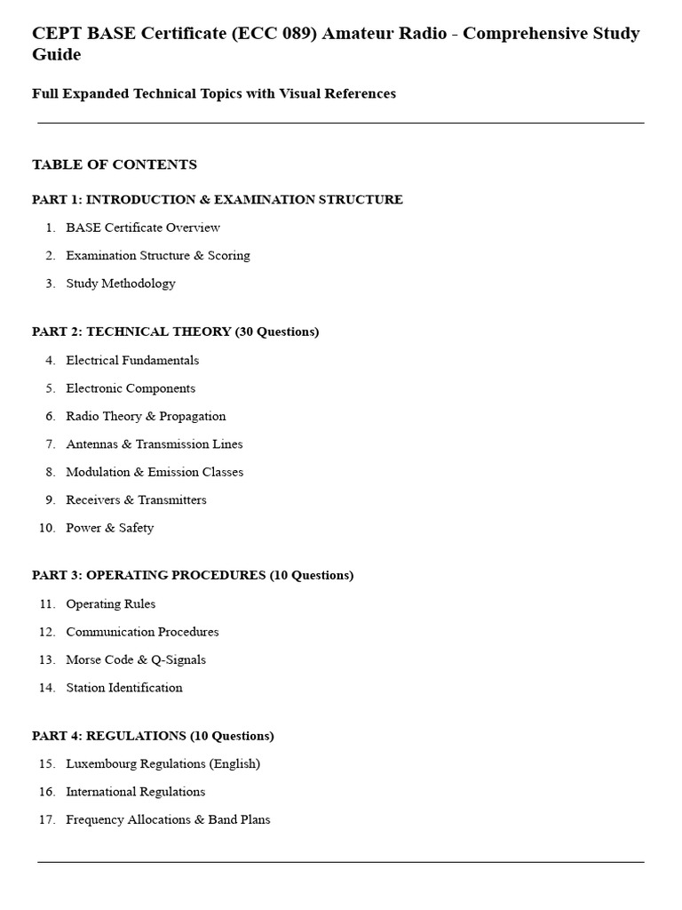 Ham Radio Basic Notes | PDF | Capacitor | Decibel