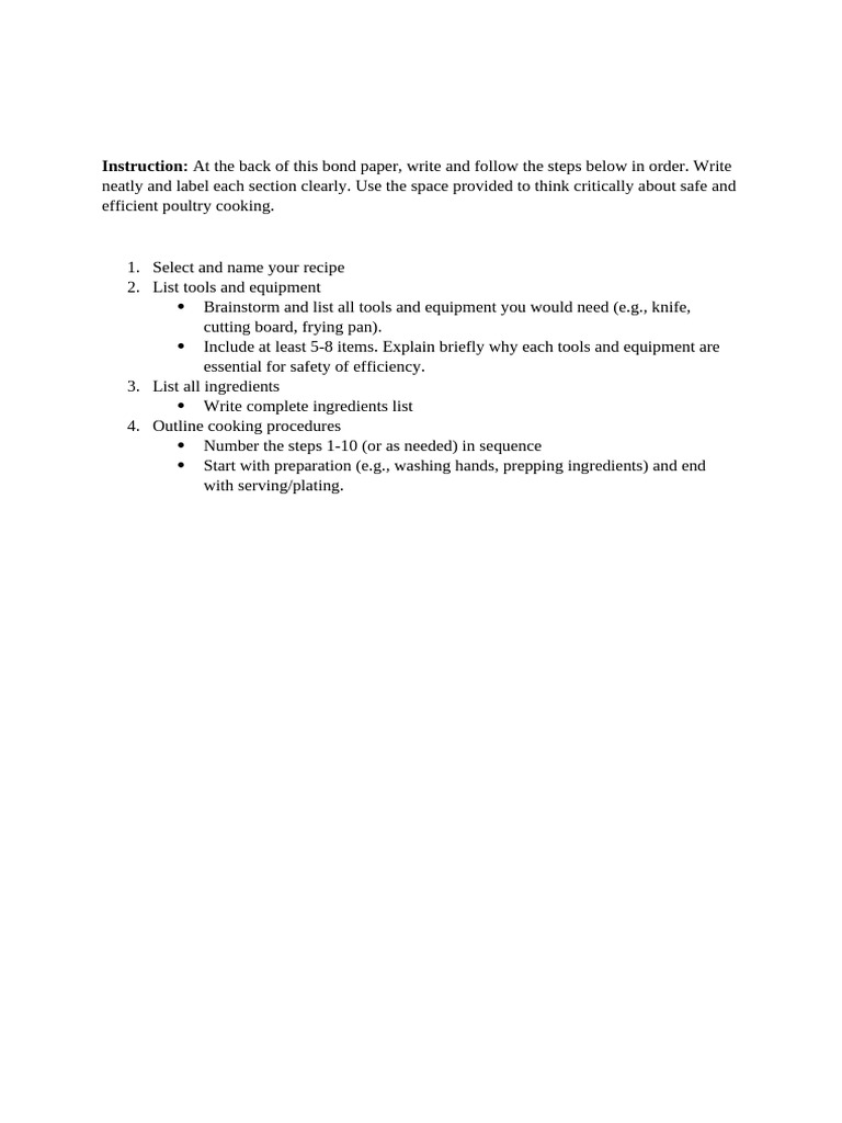 Instruction | PDF
