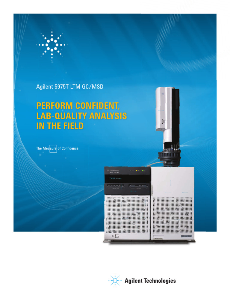 Agilent 5975 LTN GCMSD Brochure | PDF | Gas Chromatography–Mass ...