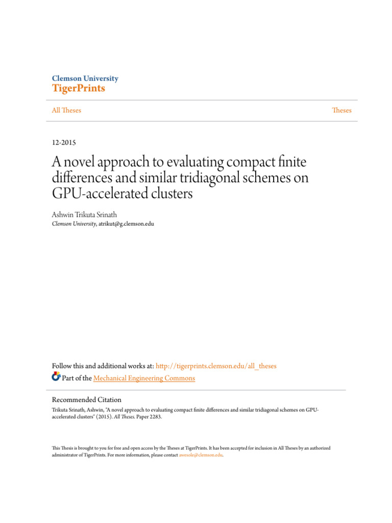 A Novel Approach To Evaluating Compact Finite Differences and Sim | PDF ...