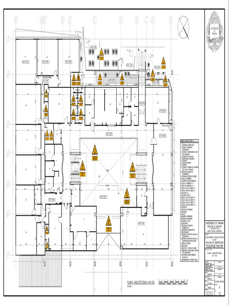 Mapa de Riesgo - Matris de Riesgo. Planta Nivel 100 | PDF