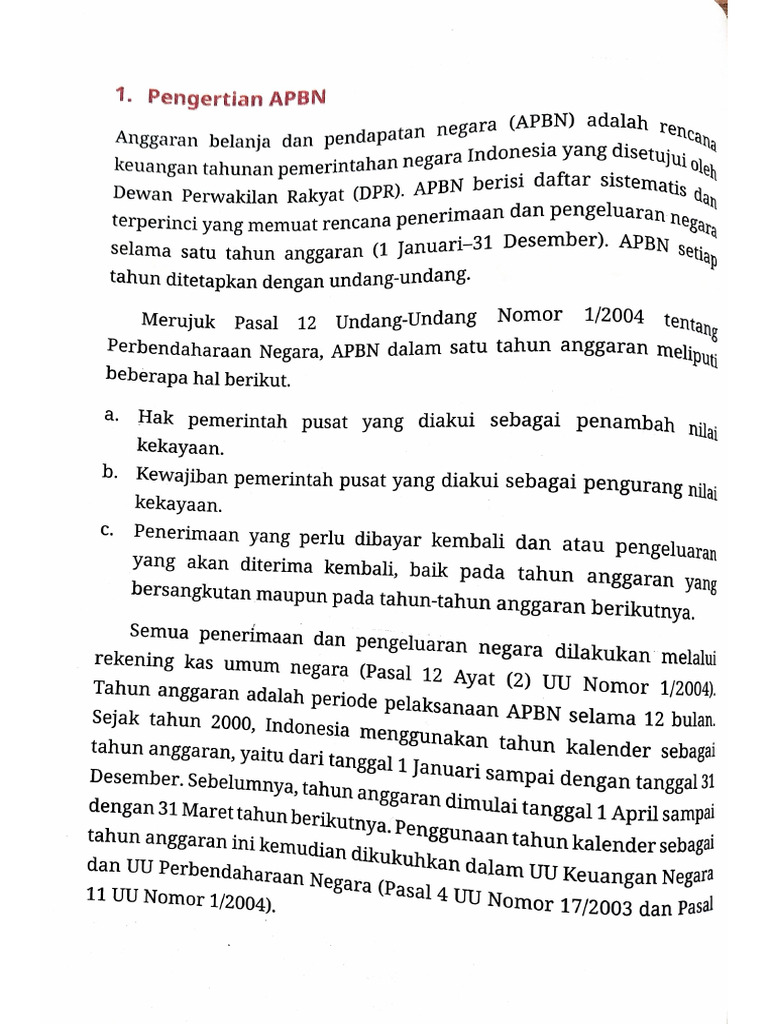 APBN | PDF