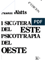 Alan Watts - Psicoterapia Del Este Psicoterapia Del Oeste